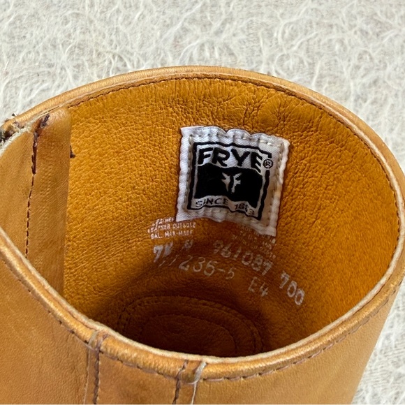 Vintage Frye Tan Leather Boots – 7.5 - Picture 7 of 7
